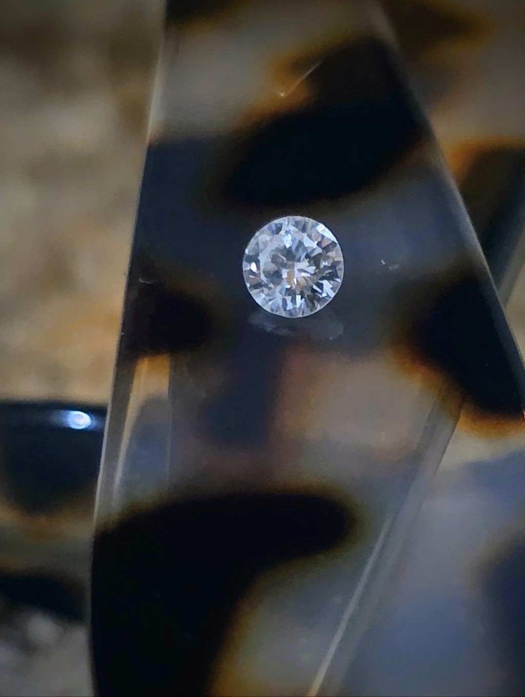 Round Brilliant Cut Moissanite Diamond
